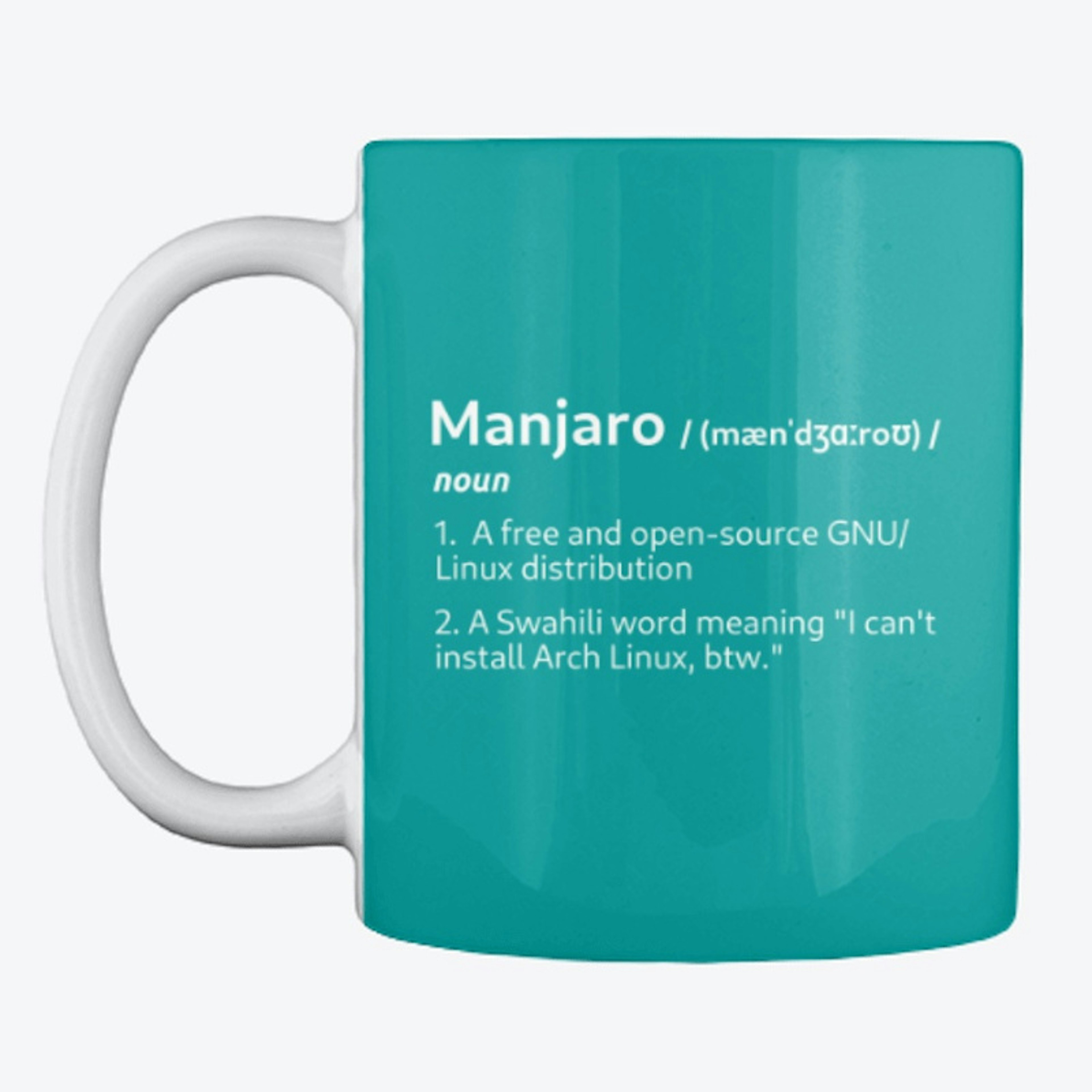 Manjaro Definition Mug