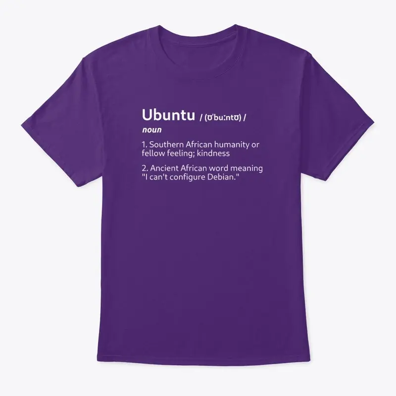 Ubuntu Definition Apparel