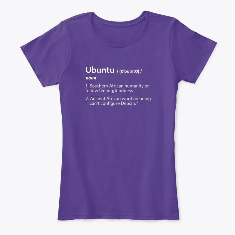 Ubuntu Definition Apparel