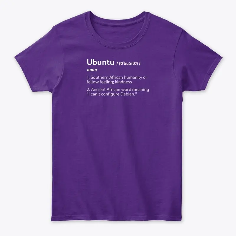 Ubuntu Definition Apparel