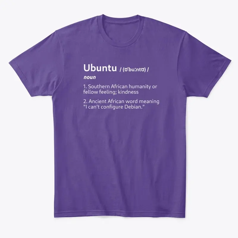 Ubuntu Definition Apparel